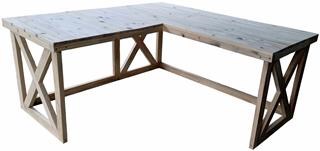 X Study Table Cornerw - Go Colour