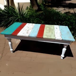 GC-CT2-2 Long Coffee Table Painted - Go Colour