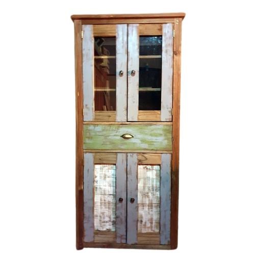 GC-KC5 Kitchen Cupboard with Glass Doors - Go Colour