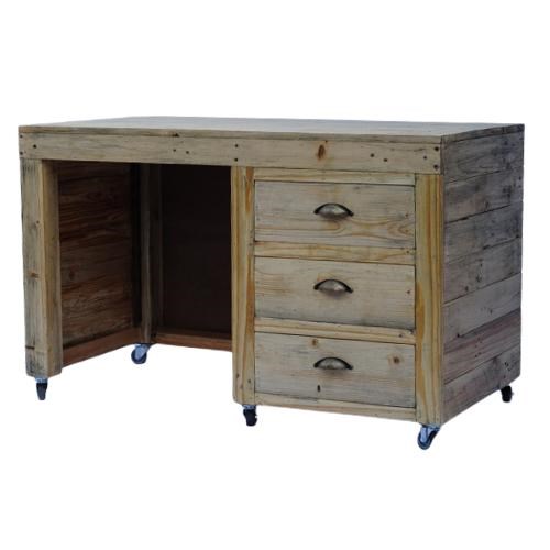 Rustic Study Desk - Go Colour